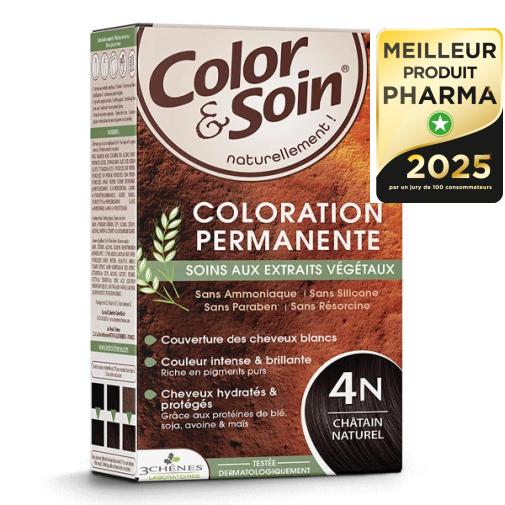 Color&Soin 4N Châtain Naturel — Laboratoire Les Trois Chênes