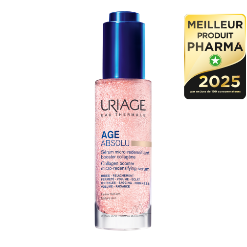 AGE ABSOLU SERUM MICRO-REDENSIFIANT BOOSTER COLLAGENE 30ML — URIAGE