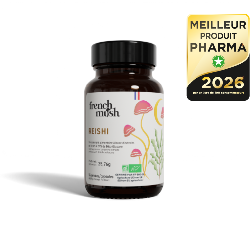 Le Reishi - 56 gélules d'extrait — French Mush