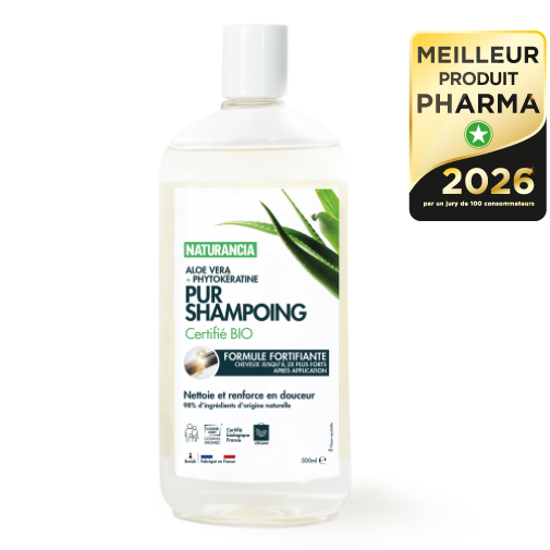 PUR SHAMPOING BIO Aloevera — NATURANCIA
