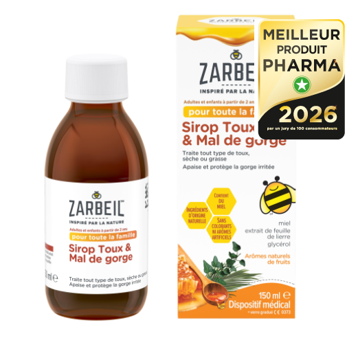 Zarbeil Sirop Toux et Mal de Gorge — Zarbeil/Neutrogena